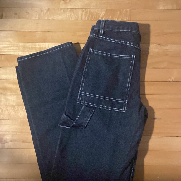 Jeans pour Femme noires délavées - Picture 2 of 2